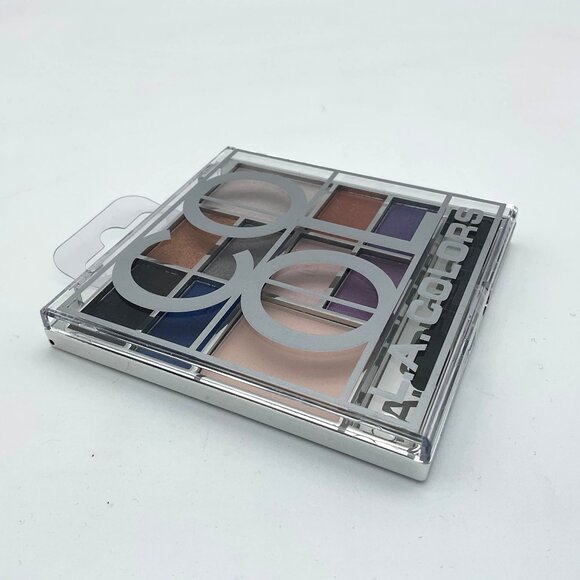 L.A. Colors 10 Shade Color Block Glam Eyeshadow Palette NIP CES137 Cool - Picture 3 of 3